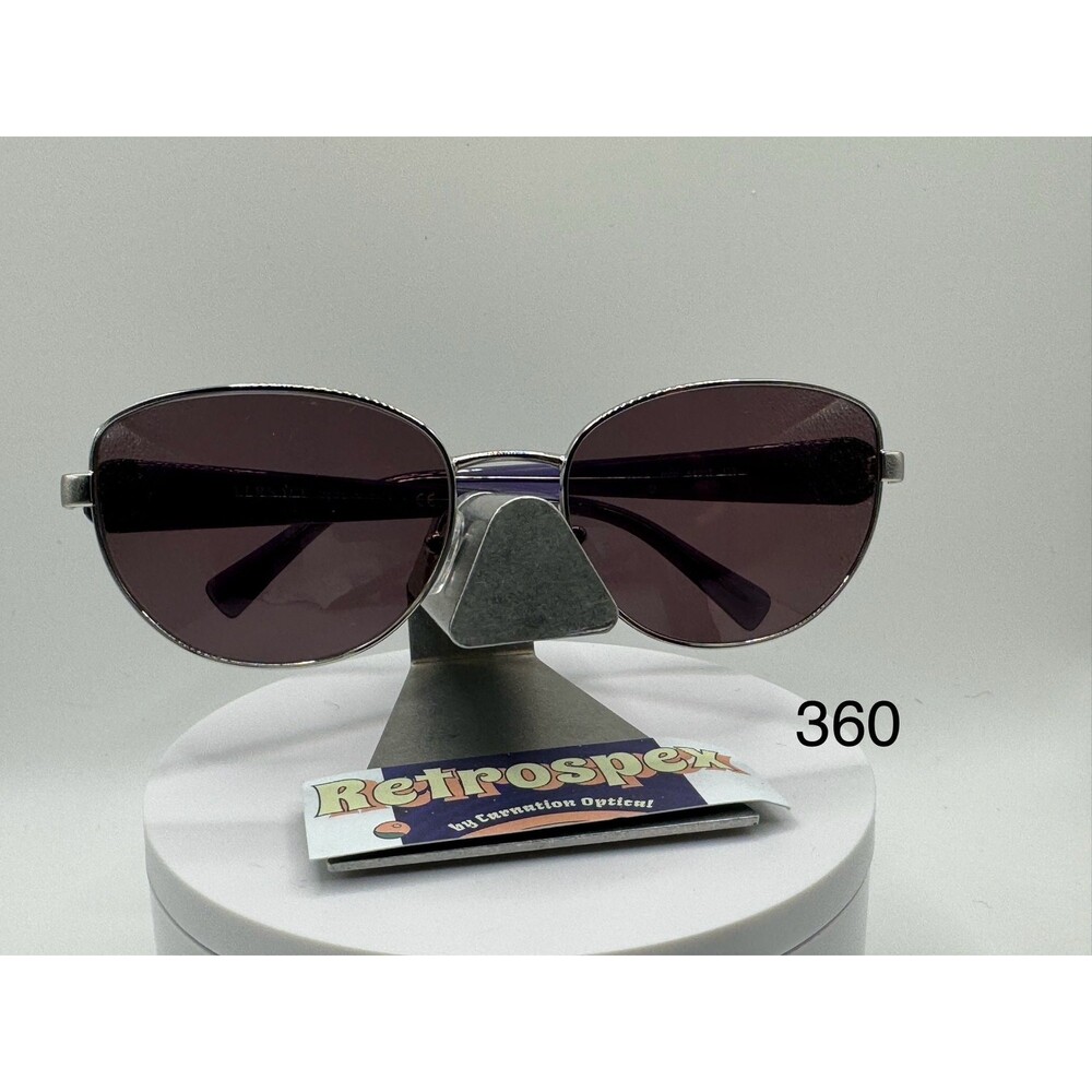Vintage Y2K Sunglasses NOS 2000s Purple Lens Versace 1246 Butterfly Purple Frame